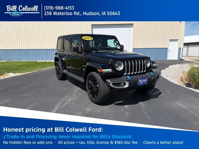 2023 Jeep Wrangler 4xe Sahara 4x4 for sale in Hudson , IA