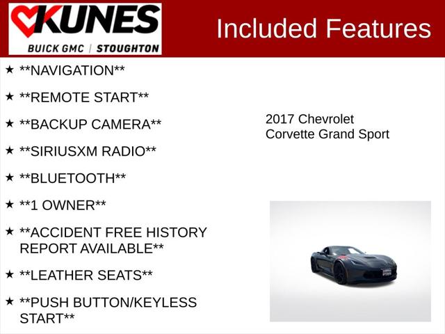 2017 Chevrolet Corvette Grand Sport 1LT