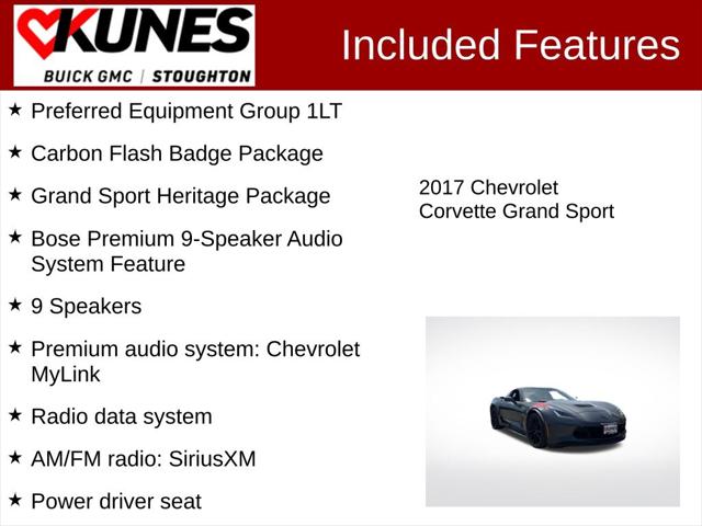 2017 Chevrolet Corvette Grand Sport 1LT