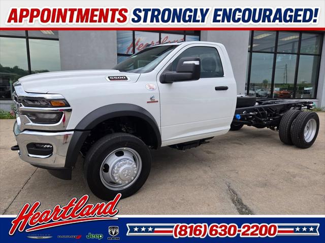 2026 RAM 5500 Chassis RAM 5500 TRADESMAN CHASSIS REGULAR CAB 4X4 84 CA