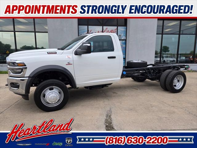 2026 RAM 5500 Chassis RAM 5500 TRADESMAN CHASSIS REGULAR CAB 4X4 84 CA