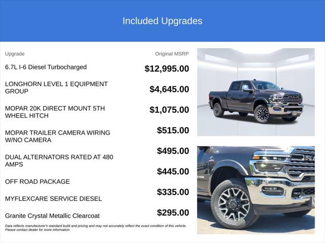2026 Ram 2500 Limited Longhorn Crew Cab 4x4 64 Box
