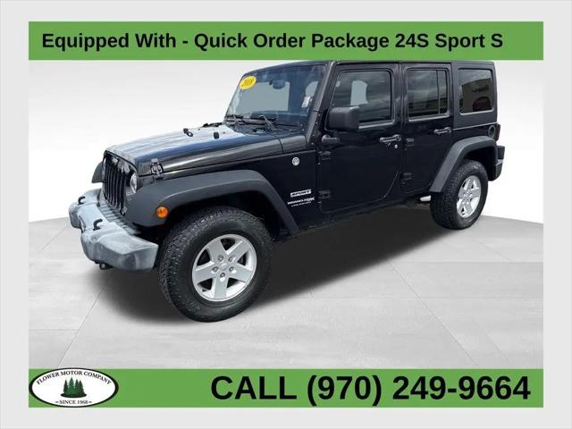 2018 Jeep Wrangler JK Unlimited Sport S 4x4 for sale in Montrose, CO