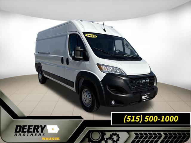 2026 RAM ProMaster 2500 RAM PROMASTER 2500 TRADESMAN CARGO VAN HIGH ROOF 159 WB