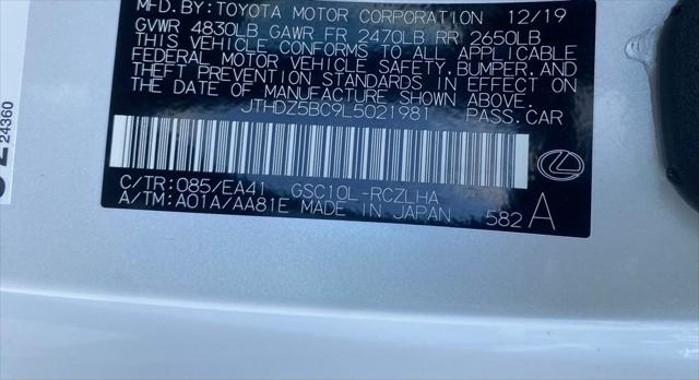 2020 Lexus RC 350 350