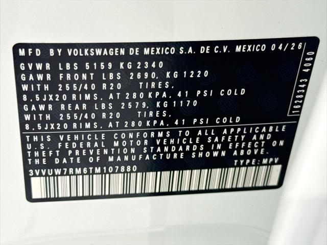 2026 Volkswagen Tiguan SEL R-Line Turbo