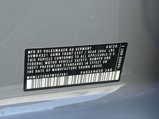 2026 Volkswagen Golf GTI S