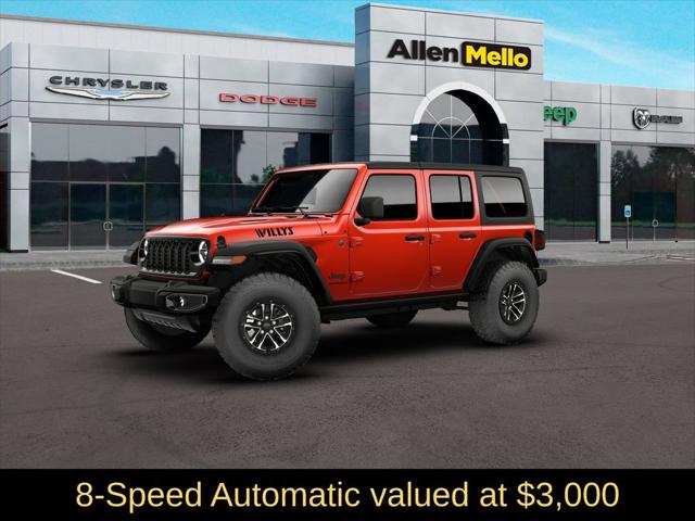 2026 Jeep Wrangler WRANGLER 4-DOOR WILLYS 2026 Jeep Wrangler WRANGLER 4-DOOR WILLYS
