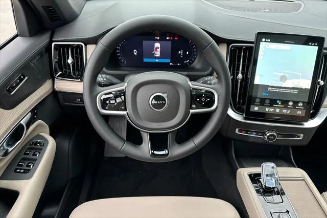 2026 Volvo XC90 Plus, B6 AWD Gas (mild hybrid), Gasoline, Bright, 7 Seats