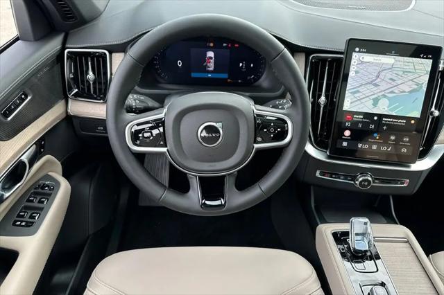 2026 Volvo XC90 Plus, B6 AWD Gas (mild hybrid), Gasoline, Bright, 7 Seats