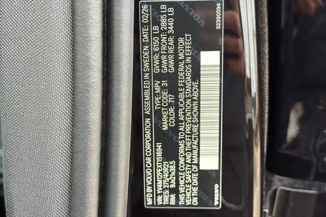 2026 Volvo XC90 Plus, B5 AWD Gas (mild hybrid), Gasoline, Bright, 7 Seats