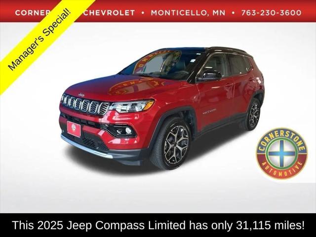 2025 Jeep Compass Limited 4x4 for sale in Monticello, MN