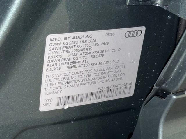 2026 Audi Q3 TFSI quattro S tronic