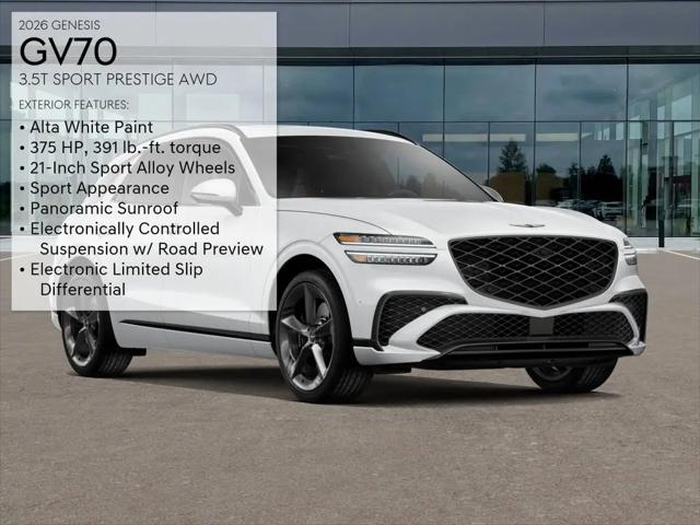 2026 Genesis GV70 3.5T Sport Prestige