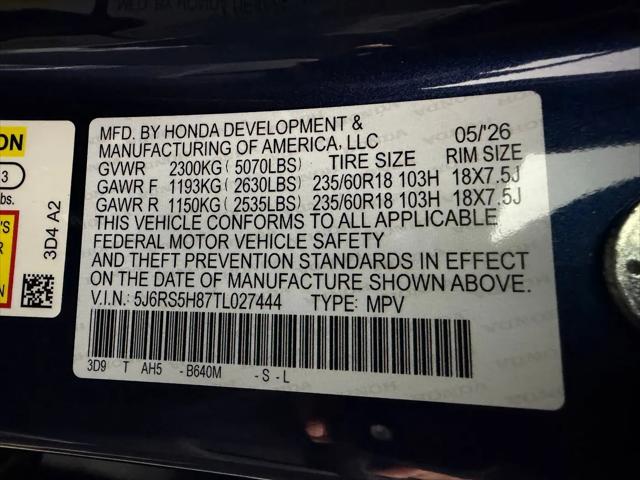 2026 Honda CR-V Hybrid 2WD Sport-L
