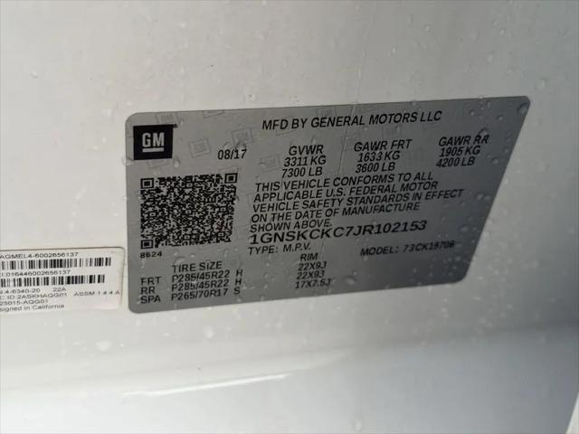 2018 Chevrolet Tahoe Premier