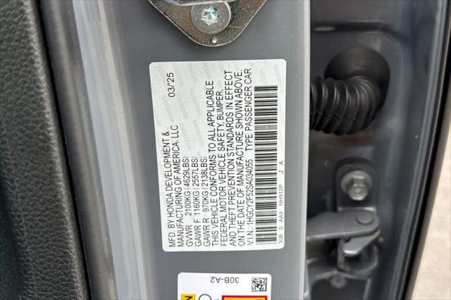2025 Honda Accord Sedan Sport