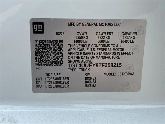 2026 GMC Sierra 3500HD Crew Cab, Long Bed, SLT Dual Rear Wheel, 4WD