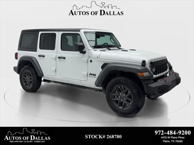 2024 Jeep Wrangler 4-Door Sport S 4x4 for sale in Plano, TX