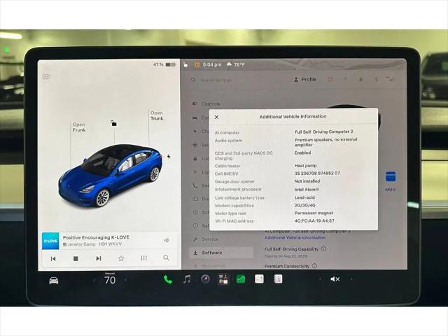 2021 Tesla Model 3 Standard Range Plus Rear-Wheel Drive