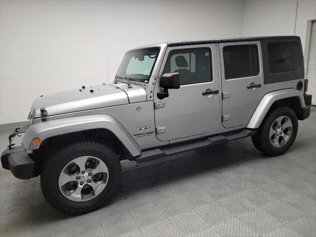 2018 Jeep Wrangler JK Unlimited Sahara 4x4
