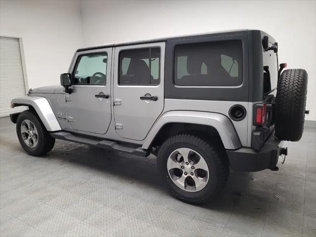 2018 Jeep Wrangler JK Unlimited Sahara 4x4