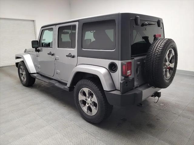 2018 Jeep Wrangler JK Unlimited Sahara 4x4