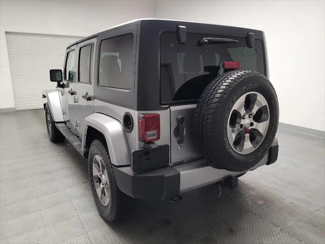 2018 Jeep Wrangler JK Unlimited Sahara 4x4