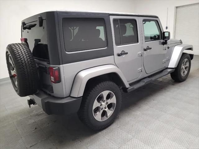 2018 Jeep Wrangler JK Unlimited Sahara 4x4