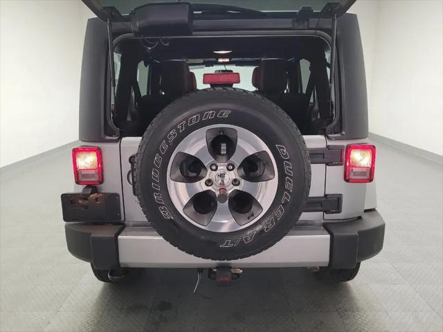 2018 Jeep Wrangler JK Unlimited Sahara 4x4