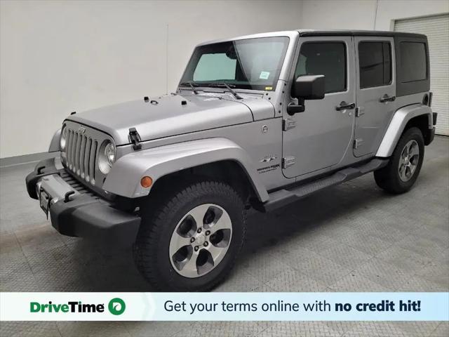 2018 Jeep Wrangler JK Unlimited Sahara 4x4 for sale in Sacramento, CA