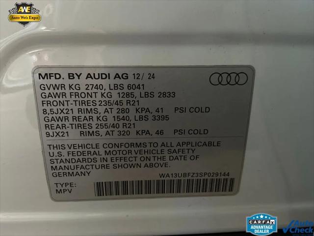 2025 Audi Q4 Sportback e-tron Premium Plus 55 quattro