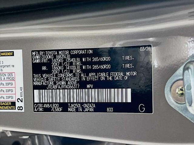 2026 Toyota Land Cruiser Base