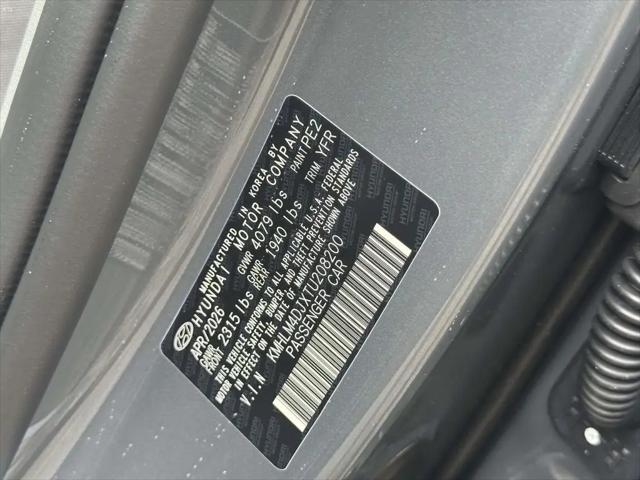 2026 Hyundai Elantra Hybrid SEL Sport