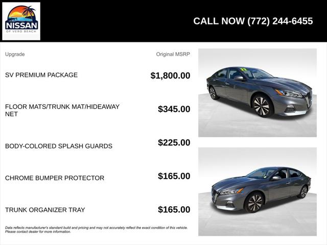 2022 Nissan Altima SV Intelligent AWD