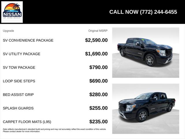 2024 Nissan Titan Crew Cab SV 4x2