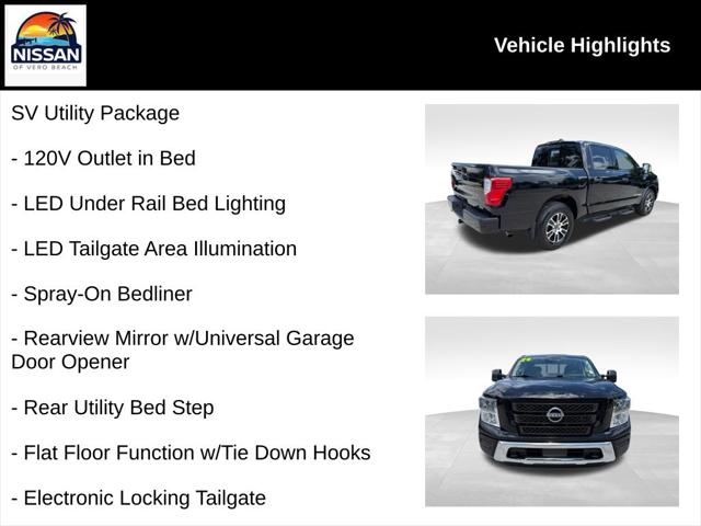 2024 Nissan Titan Crew Cab SV 4x2