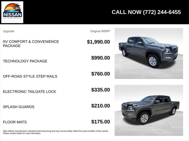 2022 Nissan Frontier Crew Cab SV 4x2