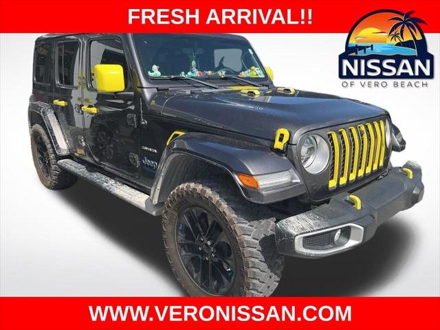2022 Jeep Wrangler 4xe Unlimited Sahara 4x4 for sale in Vero Beach, FL