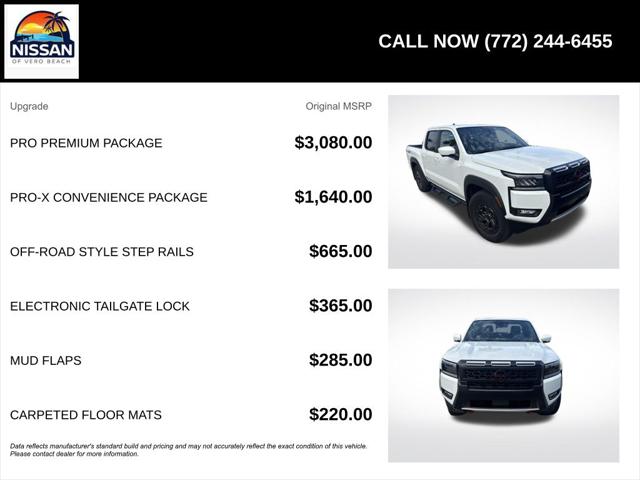 2026 Nissan Frontier Crew Cab PRO-X 4x2
