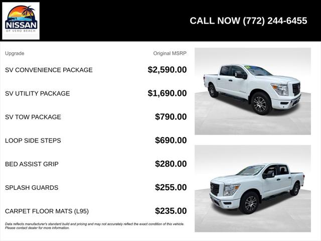 2024 Nissan Titan Crew Cab SV 4x4