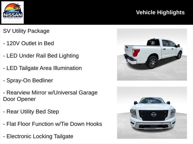 2024 Nissan Titan Crew Cab SV 4x4