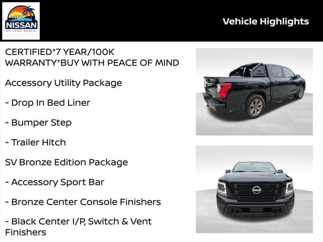 2024 Nissan Titan Crew Cab SV 4x2