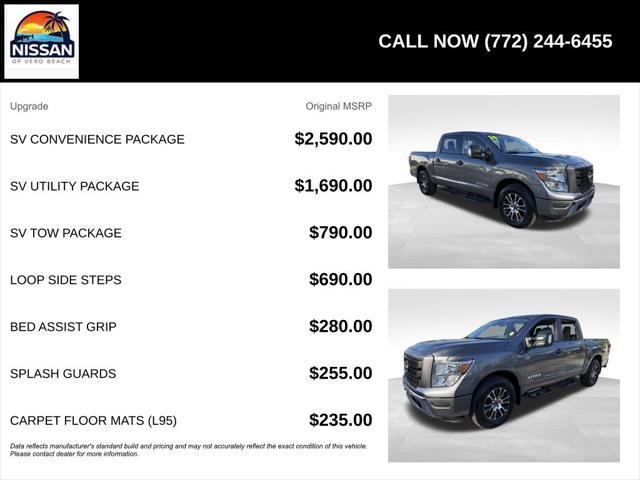 2024 Nissan Titan Crew Cab SV 4x2