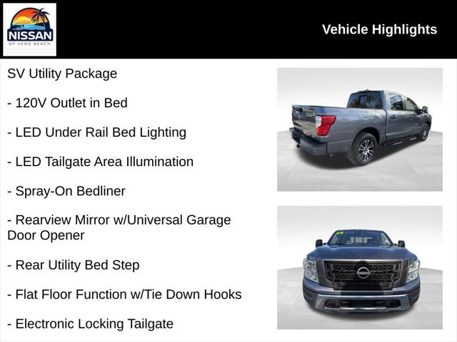 2024 Nissan Titan Crew Cab SV 4x2