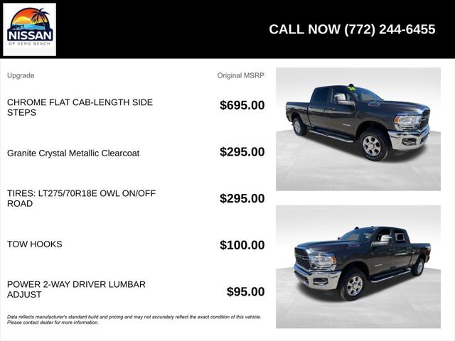 2024 Ram 2500 Big Horn Crew Cab 4x4 6'4" Box