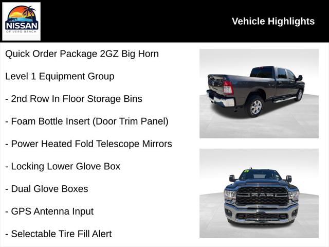 2024 Ram 2500 Big Horn Crew Cab 4x4 6'4" Box