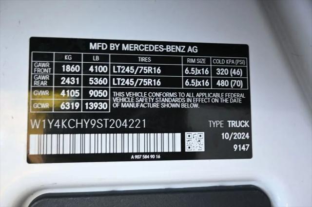 2025 Mercedes-Benz Sprinter 2500 High Roof 4-Cyl Diesel