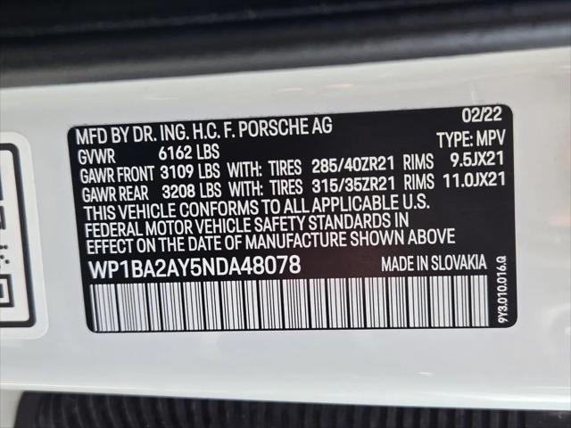 2022 Porsche Cayenne Cayenne
