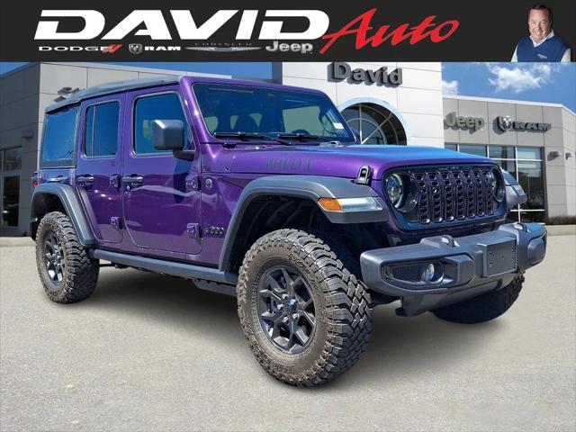 2026 Jeep Wrangler WRANGLER 4-DOOR WILLYS 2026 Jeep Wrangler WRANGLER 4-DOOR WILLYS
